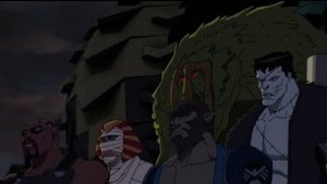 Man-Thing and the The Howling Commandos