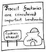 biscuit factories are concidered important landmarks